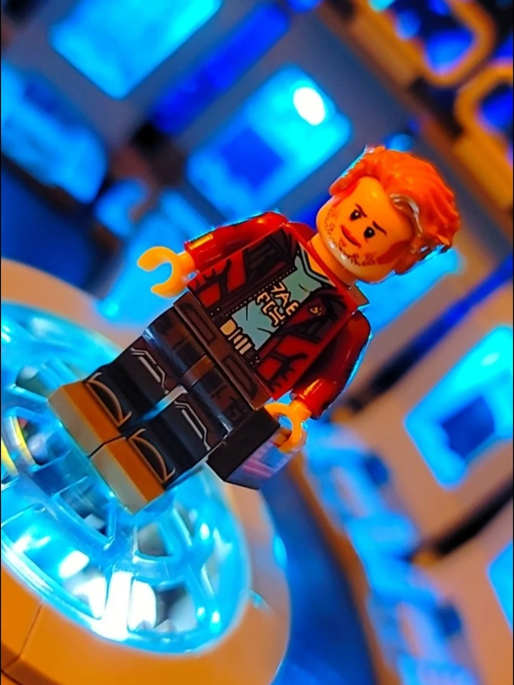 Guardians Of The Galaxy Star Lord Minifigure Lego Compatible